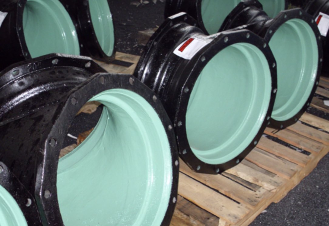 Surface Preparation of Ductile Iron Pipe & Fittings